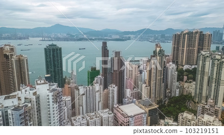 the kennedy Town, the cityscape of hong kong May 10 2022 103219151