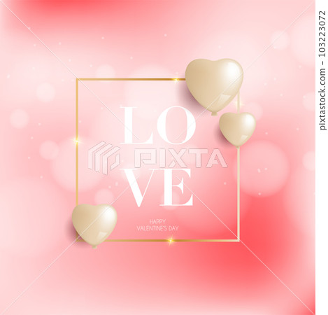 Valentines Day greeting card Valentines Day greeting card 103223072