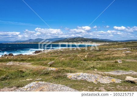 The Beach of Corrubedo Natural Park in Galicia, Northern Spain The Beach of Corrubedo Natural Park in Galicia, Northern Spain 103225757