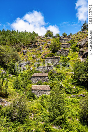 Folon and Picon water mills in Galicia, Spain, are a historical set of about 60 cascading mills 103225761