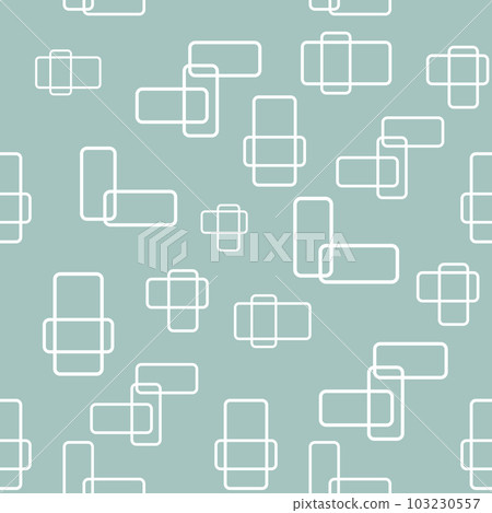 Seamless Vector Background. Pattern With Random Shapes 103230557