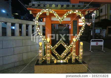 東京神樂坂夜景 東京神樂坂夜景 103231828