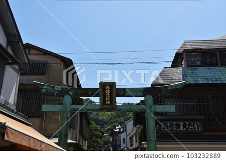 Enoshima Bronze Torii Kanagawa 103232889