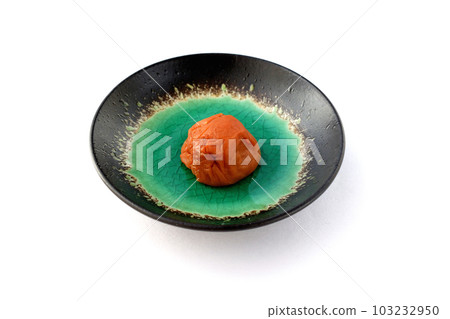 Umeboshi on a white background 103232950