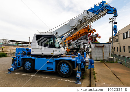 Heavy equipment Rough terrain crane Heavy equipment Rough terrain crane 103233548