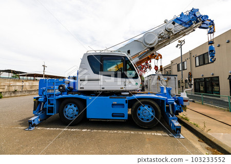 Heavy equipment Rough terrain crane Heavy equipment Rough terrain crane 103233552