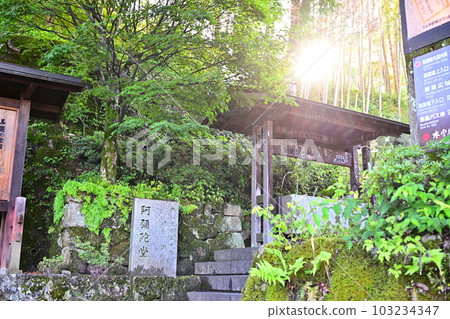 Magome-juku, scenery of the old townscape 103234347