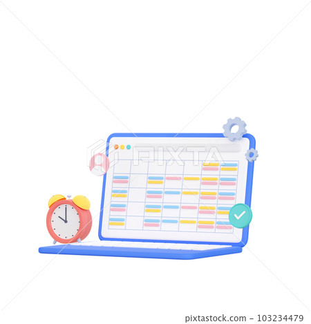 3DCG|日程管理、進度管理、任務管理、班次管理 3DCG|日程管理、進度管理、任務管理、班次管理 103234479