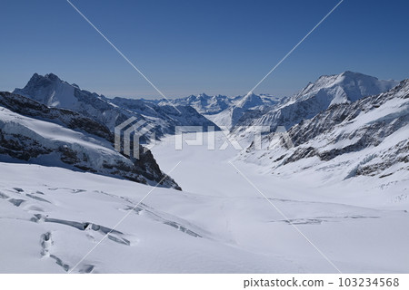 [Switzerland] Aletsch Glacier Jungfrau Region 103234568