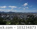 Marugame city seen from Marugame castle tower Marugame city seen from Marugame castle tower 103234873