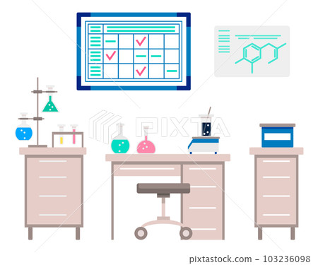 Workplace for Scientific Experiments Researches 103236098