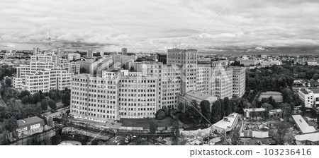 National University panorama, Kharkiv city aerial National University panorama, Kharkiv city aerial 103236416