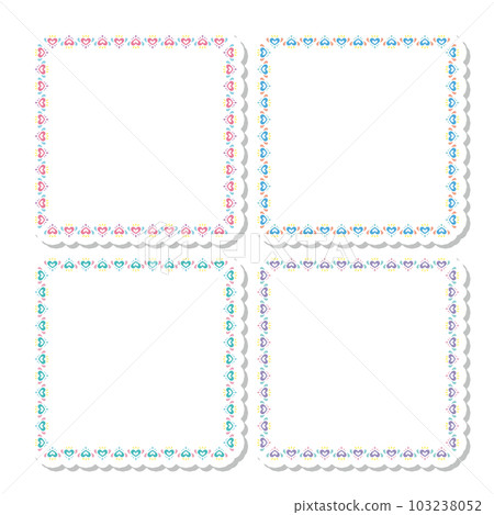 心框材料方形套裝 103238052