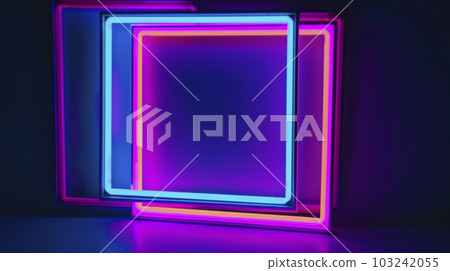 AI藝術漸變色Frame漸變框 103242055