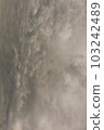 Pattern made of clouds drawn in the sky Ⅴ ~ Monotone 103242489