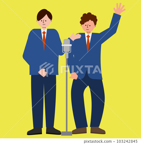 manzai 老師做 manzai 的插圖 103242845