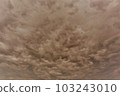 Pattern made of clouds drawn in the sky VI ~ Nostalgic 103243010