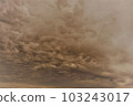 Pattern made of clouds drawn in the sky VII ~ Nostalgic 103243017