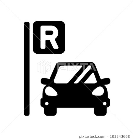 出租汽車/汽車矢量圖標說明（象形圖） 103243668