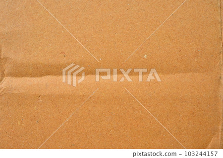 brown cardboard paper box, paper textured background 103244157