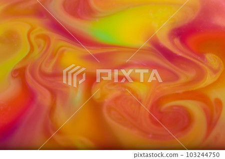 Abstract vibrant colorful smoke clouds swirling in sunset dawn sky psychedelic hippie genie puff Abstract vibrant colorful smoke clouds swirling in sunset dawn sky psychedelic hippie genie puff 103244750