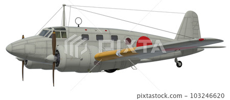 完整的雙引擎高級教練機 103246620