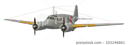 Complete twin-engine advanced training aircraft Complete twin-engine advanced training aircraft 103246661
