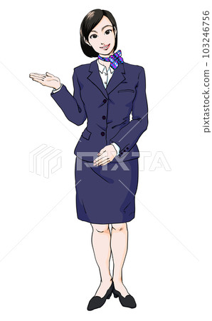 微笑引導你的接待員_職場女性系列 103246756