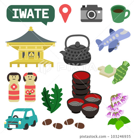 Iwate icon no line 103246935