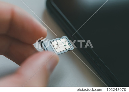 Replacing SIM card Replacing SIM card 103248078