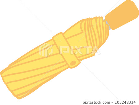 折疊傘_黃色 103248334