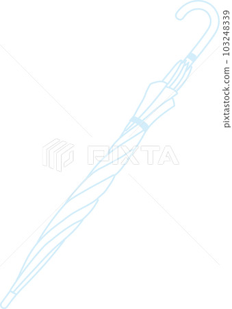 折疊長傘_白色折疊傘 103248339