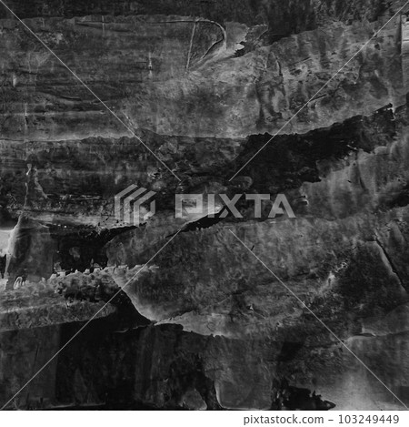 使用畫刀的油畫紋理壁紙材料，使用凸起油漆的油畫紋理背景材料 103249449