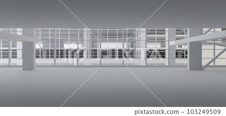 Luxury white abstract architectural minimalistic background. Contemporary showroom. Modern exhibition stand. Empty gallery. Backlight. Polygonal Graphic Design. 3D illustration and rendering. Luxury white abstract architectural minimalistic background. Contemporary showroom. Modern exhibition stand. Empty gallery. Backlight. Polygonal Graphic Design. 3D illustration and rendering. 103249509
