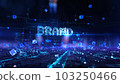 Brand - businessman working with virtual reality at office. 103250466
