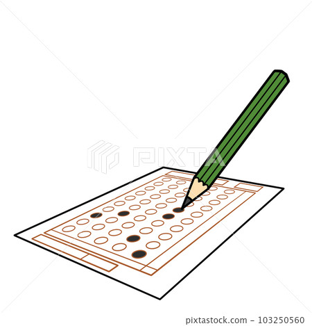 用鉛筆填寫標記表 103250560