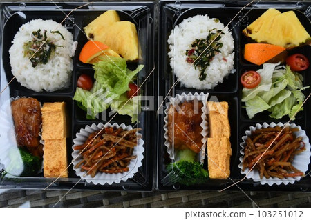 Today's lunch is a hearty bento 103251012