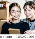 AI-generated beauties, women taking pictures with friends and smiling 103251109