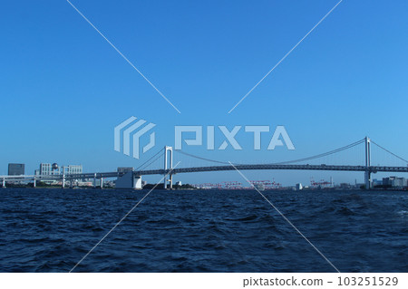 Rainbow Bridge from a sightseeing boat 103251529