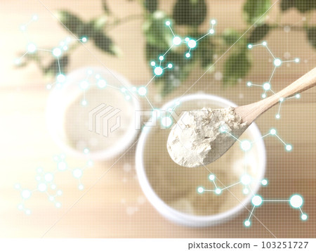 A spoonful of protein and a digital image A spoonful of protein and a digital image 103251727