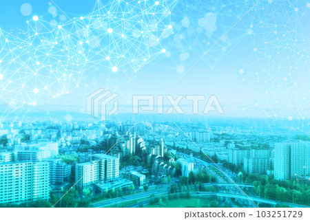 Urban landscape and digital abstraction Urban landscape and digital abstraction 103251729