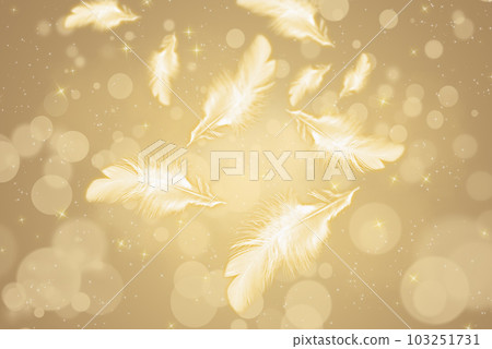 Gorgeous gold and feather image Gorgeous gold and feather image 103251731