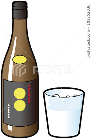 Japanese sake 1.8 liter bottle Japanese sake 1.8 liter bottle 103252036