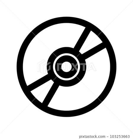 Line style icon representing content, CD 103253663