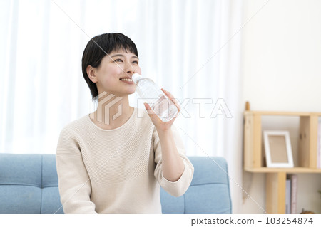 A young lady who supplies hydration A young lady who supplies hydration 103254874