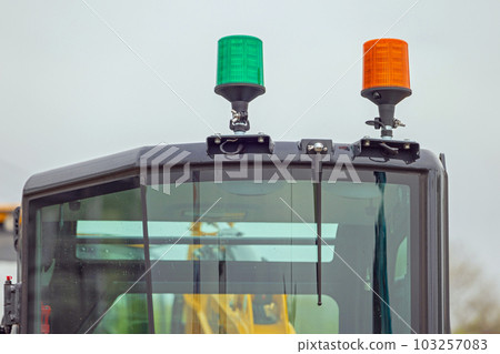 Green Amber Dome Beacon 103257083