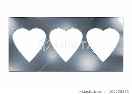 Hearts frame 103258325