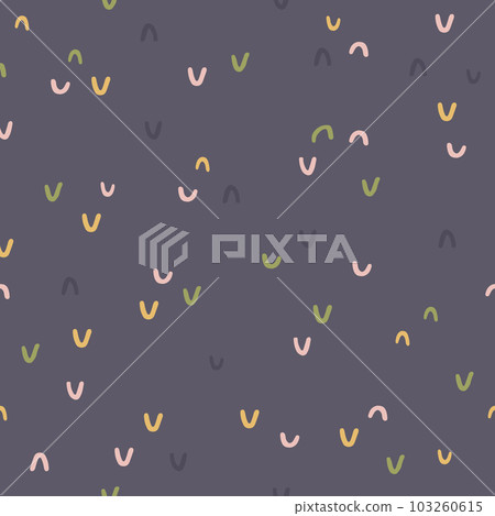 Ccolorful seamless pattern with hand drawn elements. Ccolorful seamless pattern with hand drawn elements. 103260615