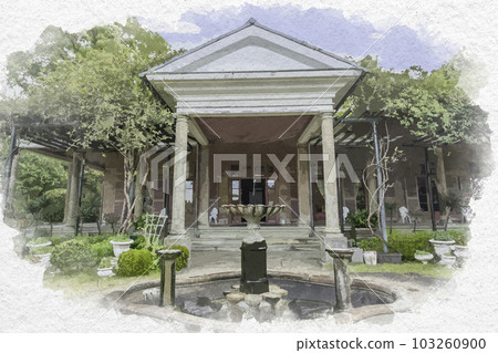 水彩風格的長崎格洛巴花園舊 Alt House 長崎縣長崎市 103260900