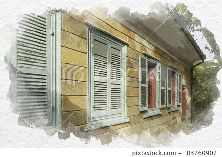 水彩風格的長崎格洛巴花園舊 Alt House 長崎縣長崎市 103260902